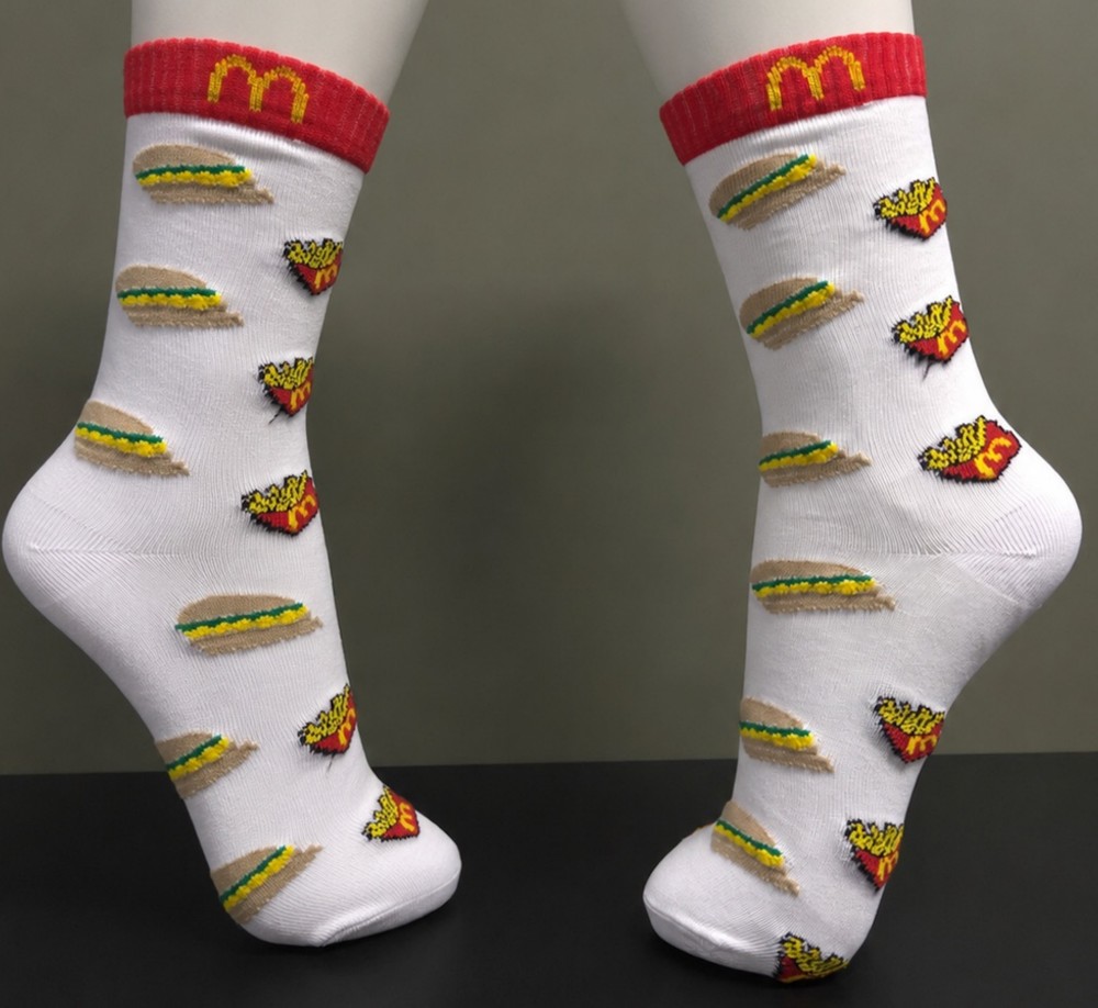 Meia personalizada McDonald's