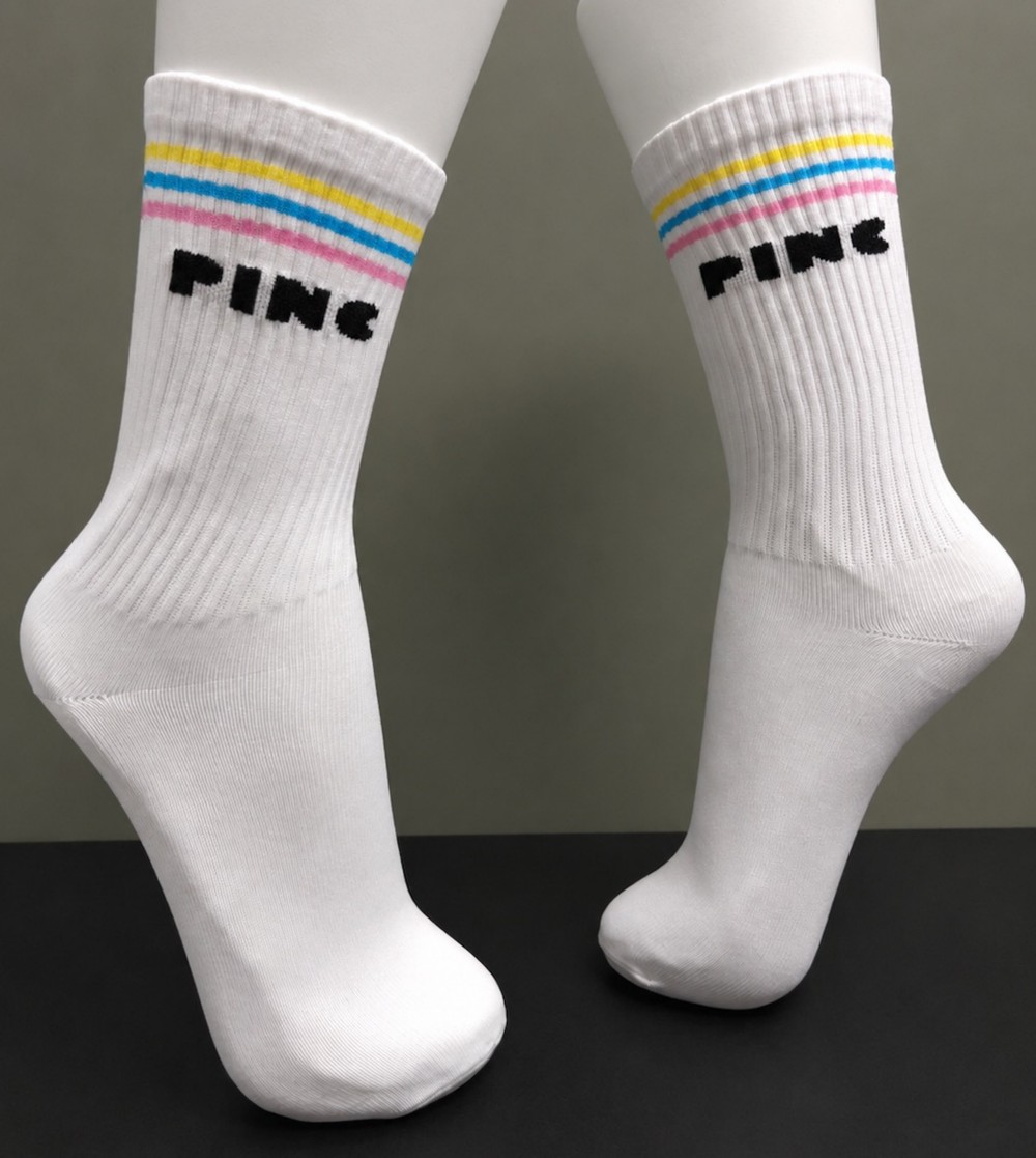 Meia personalizada Pinc